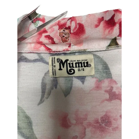 Show Me Your MuMu Brie Floral Loungewear Sleepwear Garden of Blooms Robe - Picture 8 of 8